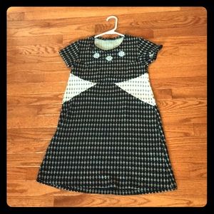 patterned short dress from zara